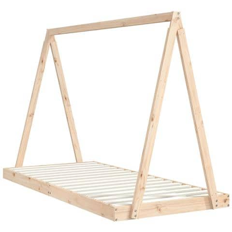 Giroletto per Bambini 90x200 cm in Legno Massello di Pino - Foto 3