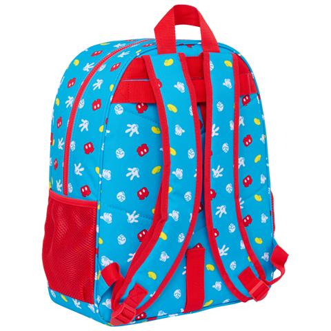 Zaino Scuola Fantastic Azzurro Rosso 33 X 42 X 14 Cm - Foto 3