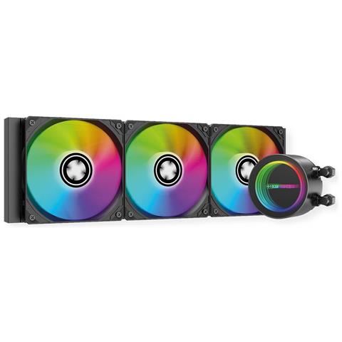 Dissipatore CPU a LiquidoWater LQ360G ARGB per Socket Intel Intel: / 1150/1155/1156/1200 e LGA1851/1700/1151SocketAMD AM5/AM4 - Foto 1