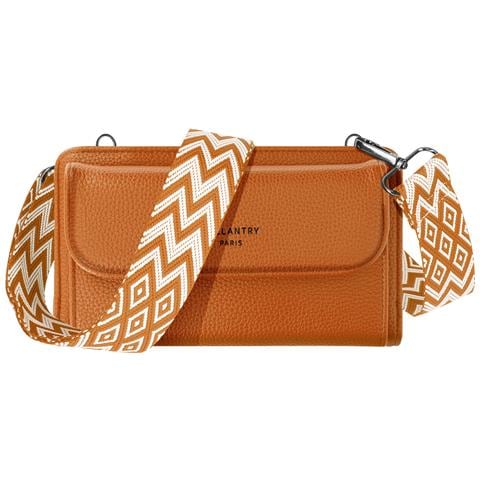 Borsa A Tracolla Multiscomparto Cute In Pelle, Marrone - Foto 1