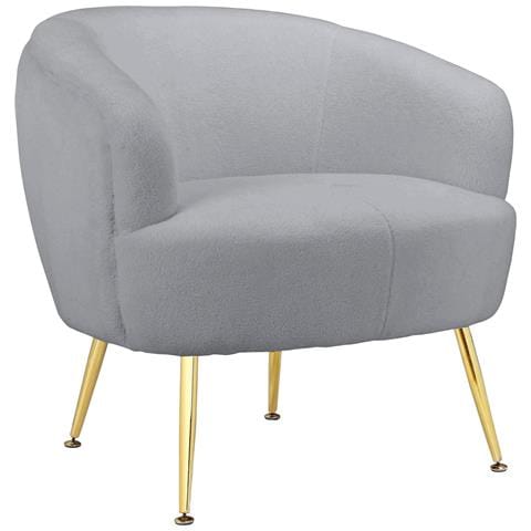 Paloma Sedia Accento In Grigio Orsacchiotto - Foto 1