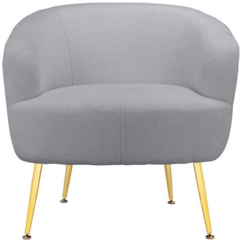 Paloma Sedia Accento In Grigio Orsacchiotto - Foto 2