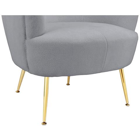 Paloma Sedia Accento In Grigio Orsacchiotto - Foto 6