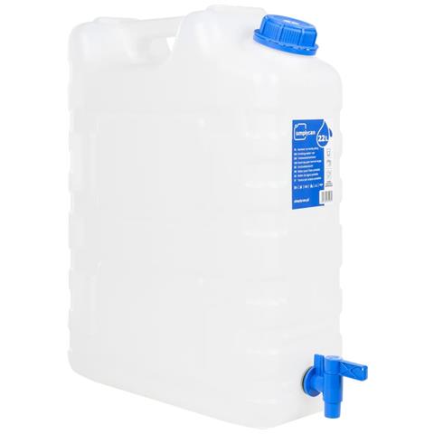 Contenitore Acqua Con Rubinetto Trasparente 20 L In Plastica - Foto 1