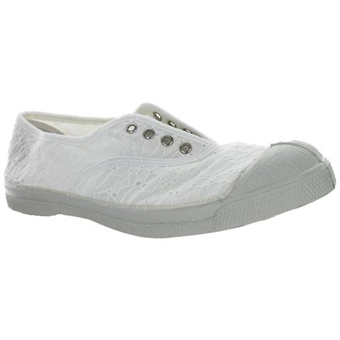 French Tennis Elly Scarpe Sportive Da Bambino Bianche Slip-on 33 - Foto 1