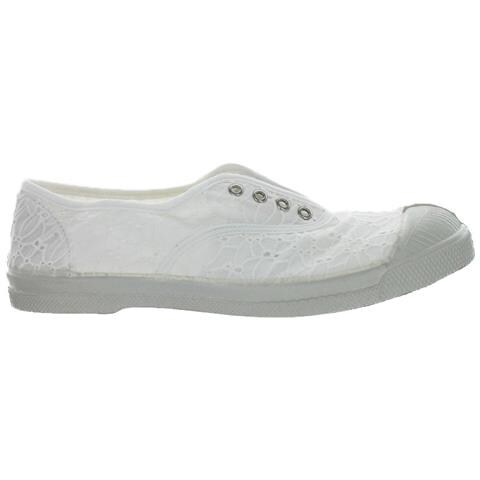 French Tennis Elly Scarpe Sportive Da Bambino Bianche Slip-on 33 - Foto 3