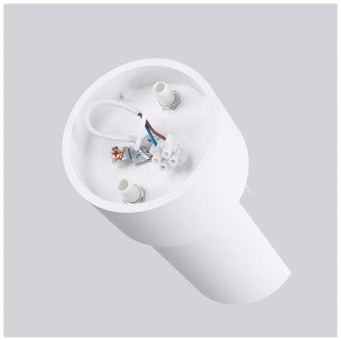 Lampada A Soffitto Flash Bianco Sl. 1673 - Minimalista Lampada Da Soffitto Bianco 21x10x10 Cm - Foto 8