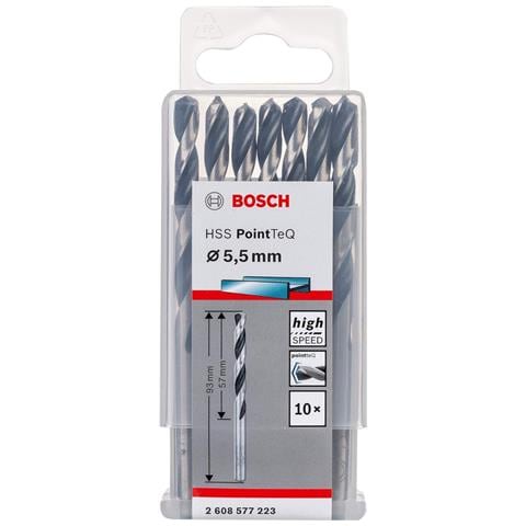 10 Punte Per Trapano A Spirale Per Metallo 5.5mm - Foto 1