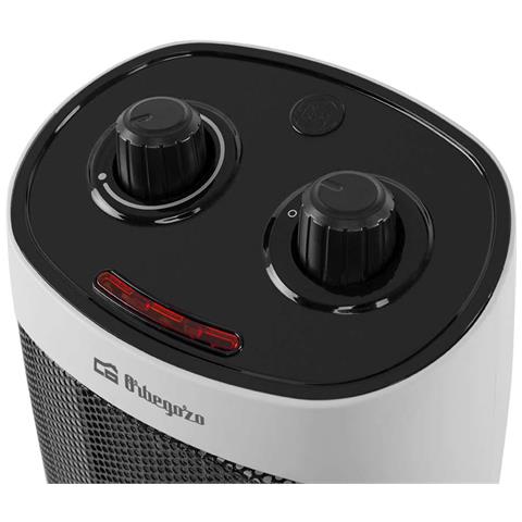 Riscaldamento Portatile CR 5031 in Ceramica con 2 Livelli di Energia Potenza 2000 W Colore Nero Bianco - Foto 5