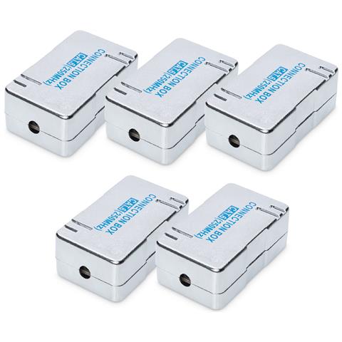 Digitus Modulo di collegamento CAT 6 per cavo con doppini - 5 pezzi, LSA, LSA, Bianco - Foto 1