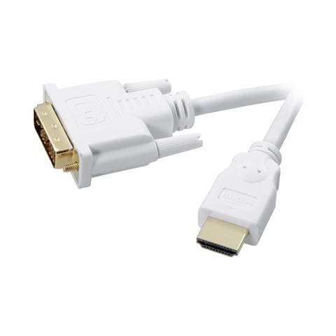Cavo Adattatore Dvi /hdmi Dvi-d 181pin. Maschio Hdmi-a Maschio 200 M Bianco Sp-7870336 Contatti A Spi - Foto 1