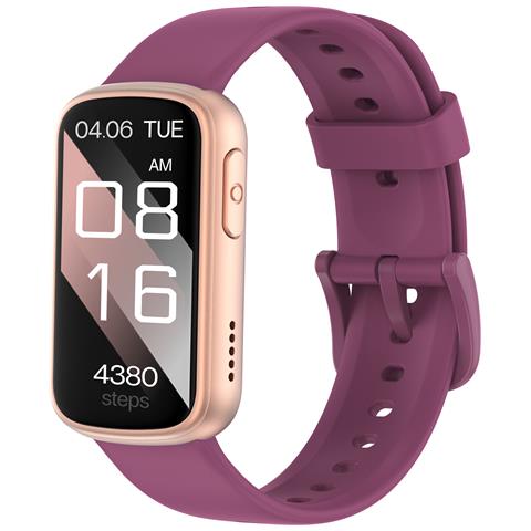 Smartwatch Con Cardiofrequenzimetro, Monitoraggio Del Sonno, Contapassi Champagne - Foto 1