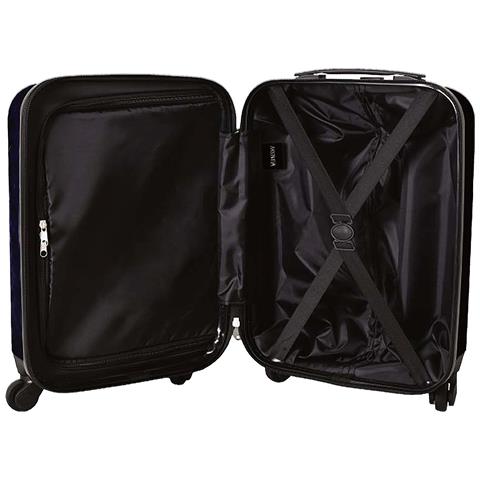 Carrello Mercoledì Cabin. 4 Ruote Girevoli E Multidirezionali. Frontale In Film Pc Stampato. Posteriore In Abs. - Foto 3