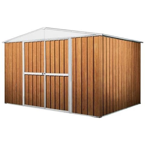 Capanno Rimessa Attrezzi Per Esterno Casetta Giardino Box In Lamiera 360x175cm X H 212cm - 110 Kg - 6,30 Mq Legno - Foto 1