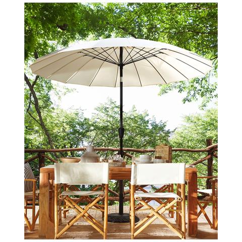 Ombrellone Da Esterno 255 Cm Baia Beige Chiaro - Foto 1