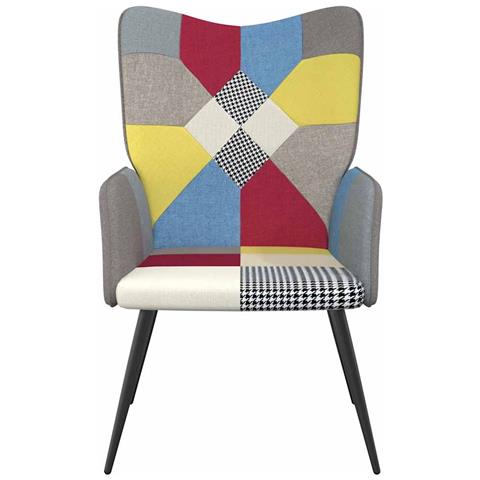 Lusso Casadino -  Poltrona Relax In Tessuto Patchwork - Foto 2