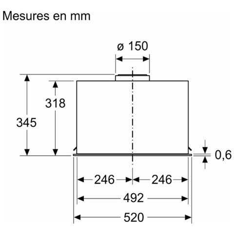 D54NAC1N0 Ventola Acciaio Inox 52 cm 3 Livelli di Potenza - Foto 8