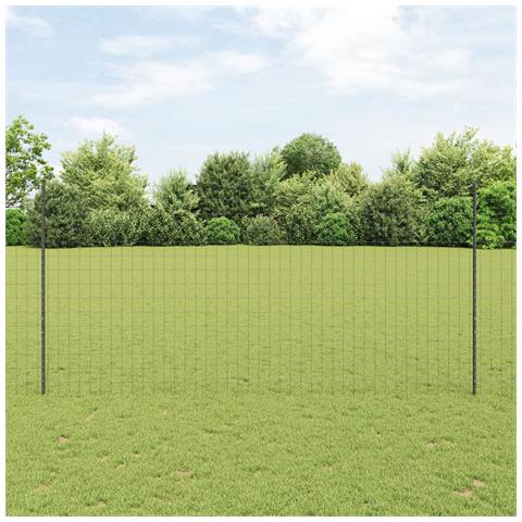 Recinzione Euro con 10 U Post Grigia 1.5x10 m Acciaio - Foto 2