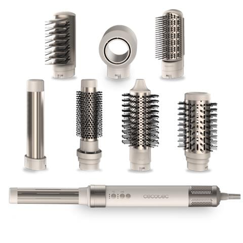CeramicCare AirGlam Multistyler Caldo Champagne, Bianco 1400 W 1,8 m - Foto 1