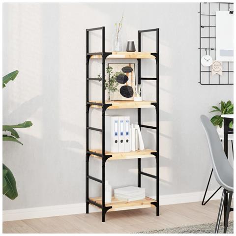 Mensole Da Parete 3 Pz 60x30x4 Cm Legno Acacia Non Trattato - Foto 8