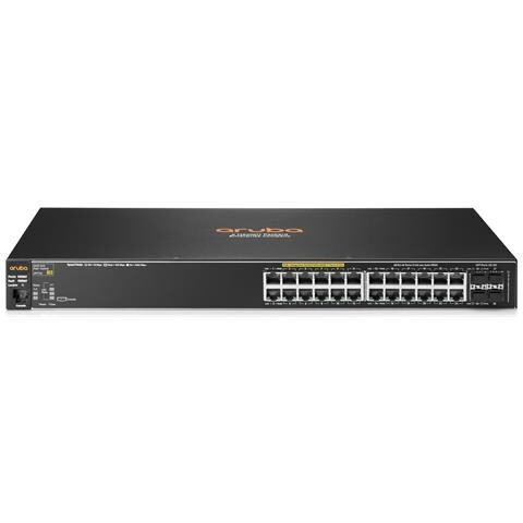 Aruba Networking Aruba 2530 24G PoE+ Gestito L2 Gigabit Ethernet (10/100/1000) Supporto Power over Ethernet (PoE) 1U Nero - Foto 1