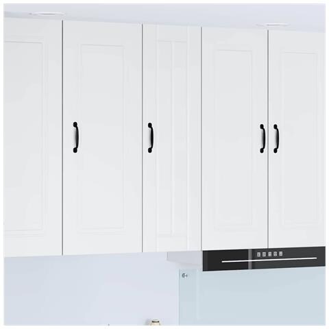 Mobile da cucina con lo scaffale Bianco Lucido 30 x 31 x 100 cm - Foto 2