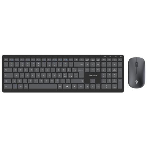 KM-851W tastiera Mouse incluso Ufficio Wireless a RF + USB QWERTY Italiano Nero - Foto 2