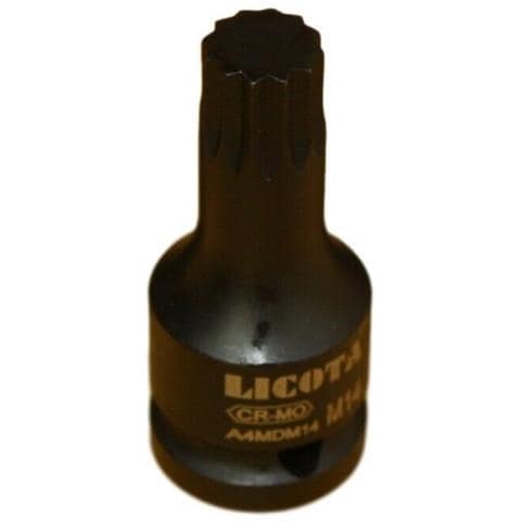 Bussola Spline M10  Inserto 1/2 Pollice Xzn Per Avvitatore - Foto 2