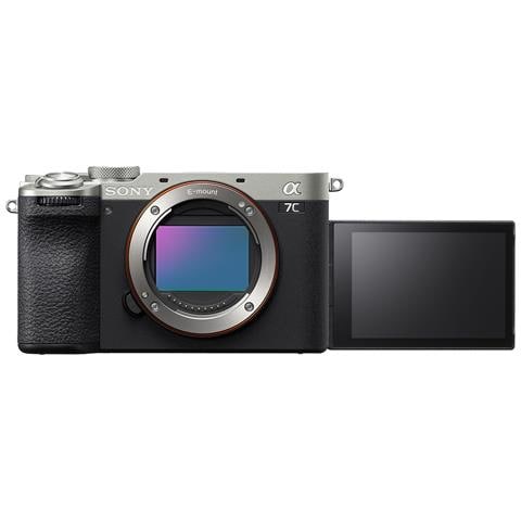Fotocamera a7C II 33MP Exmor R CMOS 4K Ultra HD Touch Screen Wi-Fi Nero Argento - Foto 2