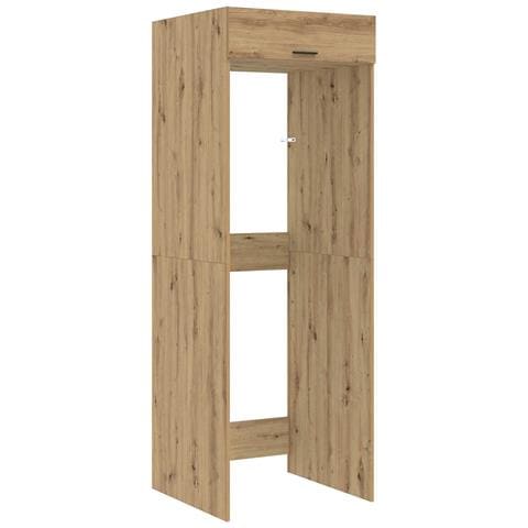 Mobiletto per lavatrice Rovere artigianale 67,5 x 68 x 200 cm - Foto 1