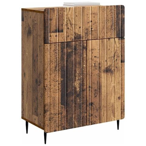 Credenza Legno antico 66 x 34,5 x 92 cm Legno ingegnerizzato - Foto 2