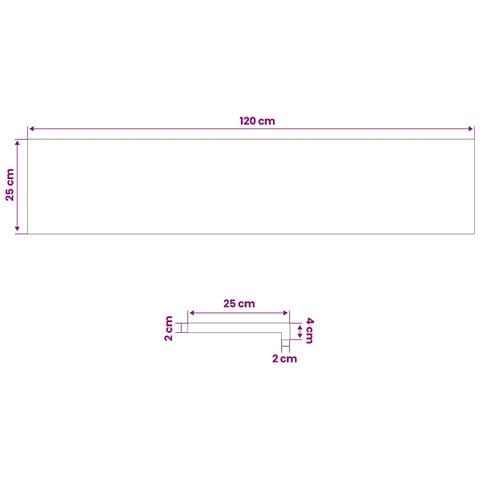 Tappeti per scale 4 pz 120 x 25 x 2 cm Marrone - Foto 7