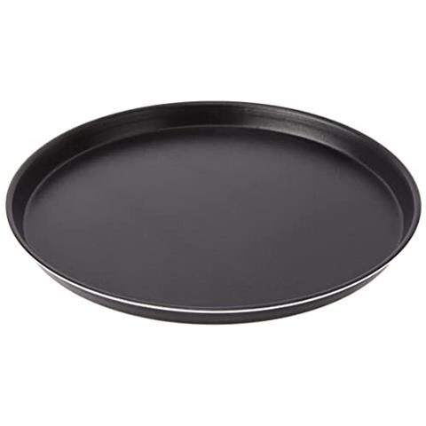 68828 - Teglia per pizza antiaderente in alluminio 28 cm - Nera - Foto 1