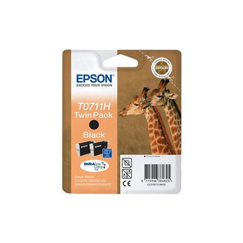 C13T07114H10 Cartuccia Ink Originale Nera per Epson Stylus D120 / DX7400 Capacità 770 Pagine - Foto 2