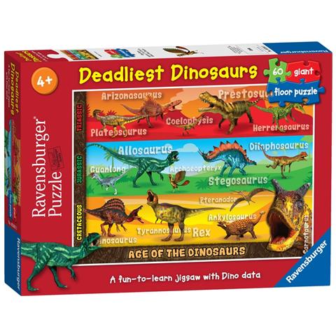 Puzzle Dinosauri 60 pz 27 x 37 x 6 cm 05393 - Foto 3