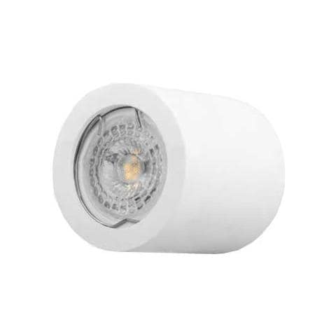 Portafaretto Da Soffitto Rotondo In Gesso Per Lampade Gu10 / Gu5.3 Vt-727rd - Sku 3665 - Foto 2