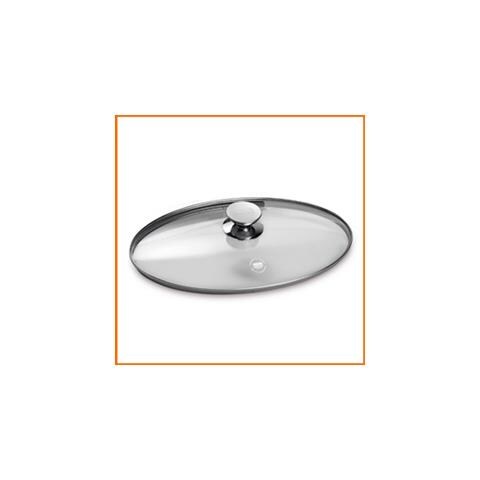 Coperchio In Vetro Ovale In Vetro Speciale 38 X 24 Cm - Foto 1