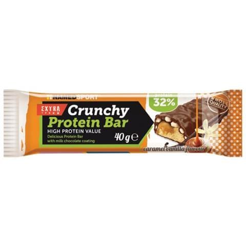 Namedsport Crunchy Proteinbar Caramel Vanilla 40g Integratore - Foto 1