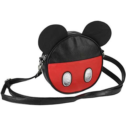 Bolso Bandolera Mickey Zaino Casual, 18 Cm, Nero (negro)  - Foto 1
