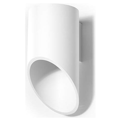 Penne 20 - Lampada Da Parete In Alluminio, Colore: Bianco - Foto 1