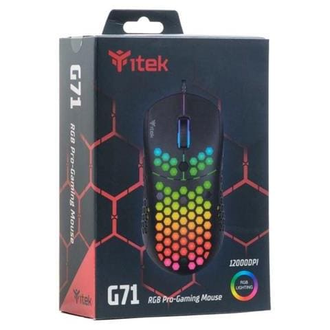 Mouse G71 Laser 12000 DPI Colore Nero - Foto 5