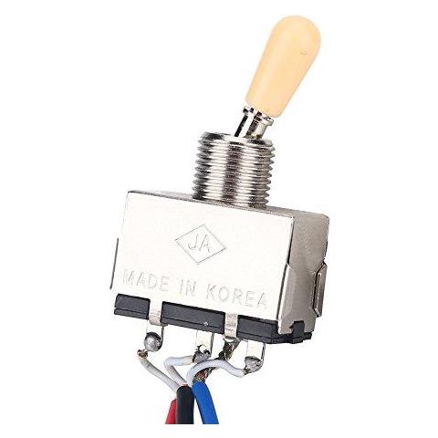 Chitarra Cablaggio Kit 3 Way Switch 2 Volume 2 Tone 1 Jack 500k Vaso Per Les Paul Lp Chitarra - Foto 2
