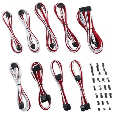 Classic Modmesh Rt-series Cable Kit Asus Rog Seasonic - Kabel- / adapterset - Rot (cm-rts-ckit-nkwr-r)  - Foto 1