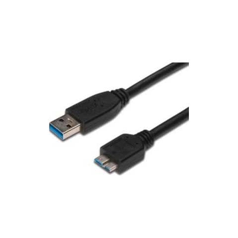 1m USB 3.0 A / micro-B, USB A, Micro-USB B, Maschio / maschio - Foto 1