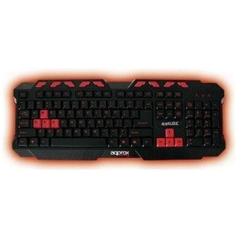 Tastiera USB APPKUBIC  (Layout QWERTY) Colore Nero - Foto 2
