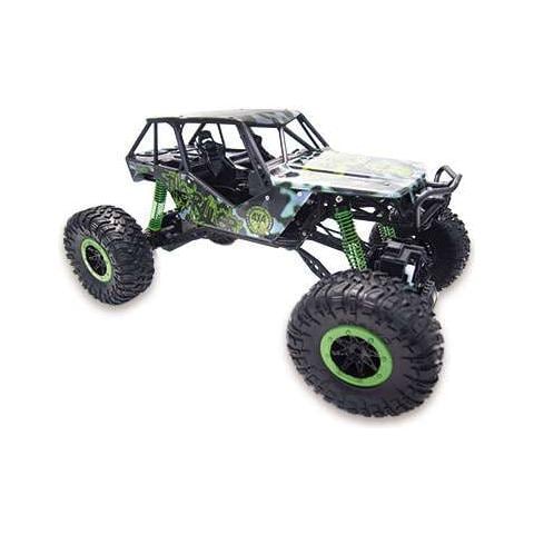 22217, 1:10, Pronto all'uso, Nichel-Metallo Idruro (NiMH), Motore elettrico, Crawler truck, Crazy Crawler "Green" 4WD RTR 1:10 Rock Crawler - Foto 1
