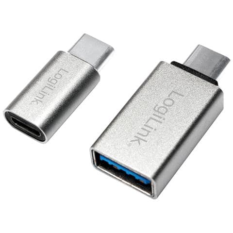 AU0040 USB 3.1 C USB 3.0 A, Micro USB 2.0 Alluminio cavo di interfaccia e adattatore - Foto 2