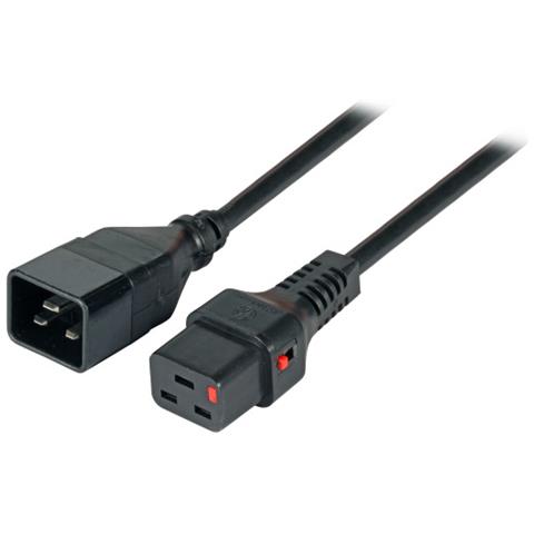 EK607SW. 1 1m Accoppiatore C20 Accoppiatore C19 Nero cavo di alimentazione - Foto 1