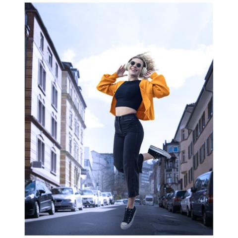 Cuffie Bluetooth "Spirit Calypso", Over-Ear, Bianco - Foto 6