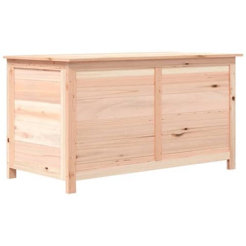 Scatola Per Cuscini Da Esterno 100x50x56cm Legno Massello Abete - Foto 1